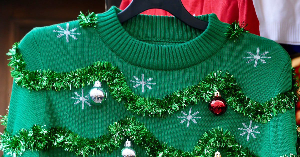 Sweater Coupon, Holiday Christmas Sweater.